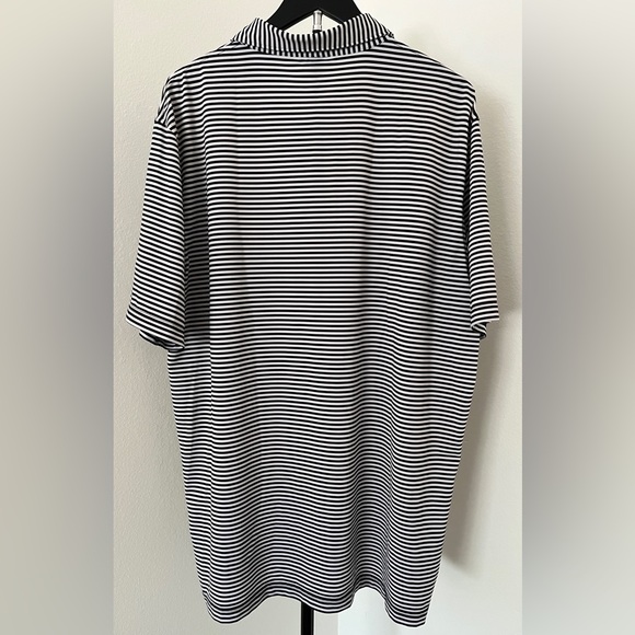 ⛳🏌️‍♂️ Peter Millar Summer Comfort Striped Golf Polo | Men’s XL - Picture 7 of 11